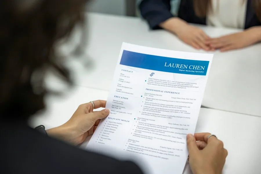 Generador de CV Estándar Harvard